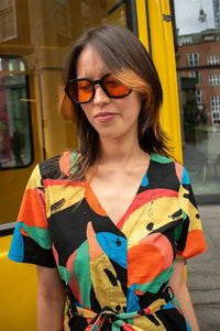 Eco Shades Lodi Orange Sunglasses
