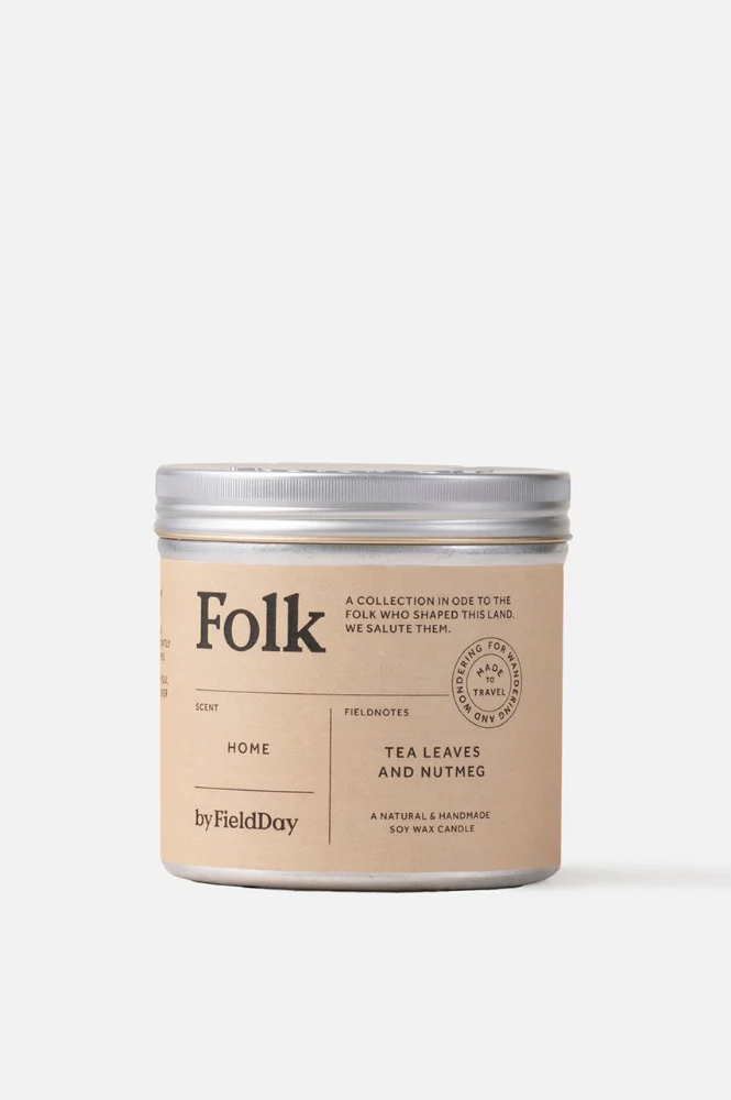 FieldDay Home Folk Tin Candle - The Mercantile London