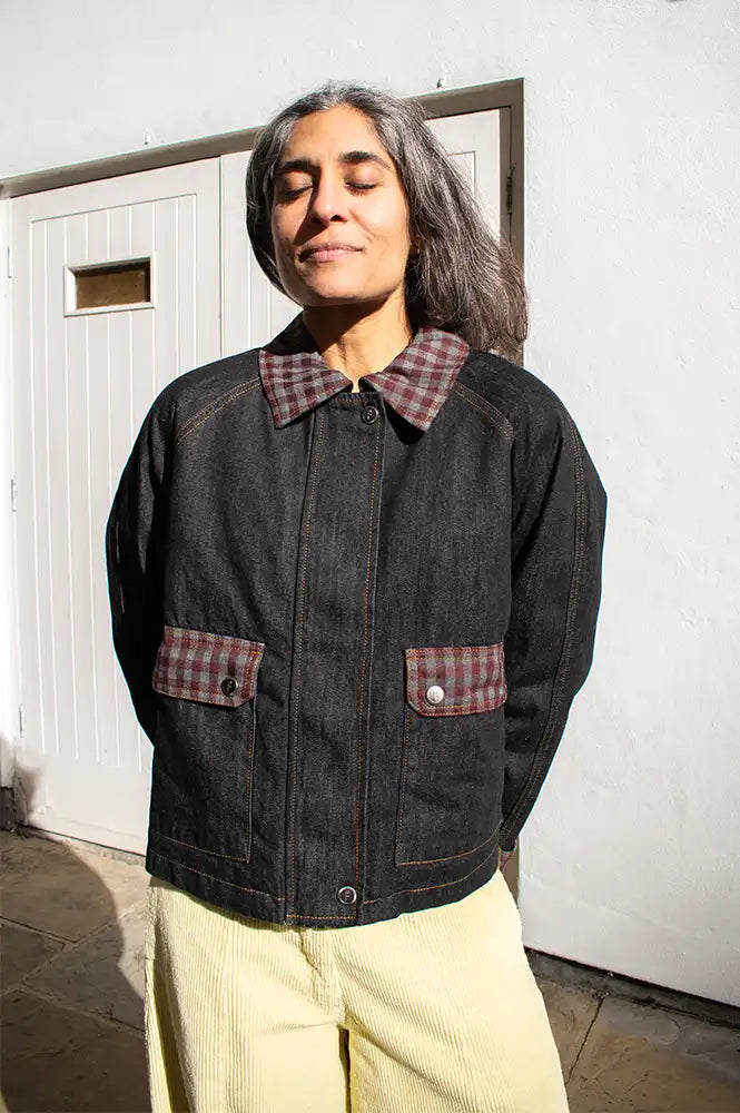 FRNCH Honshu Blue Night Padded Jacket