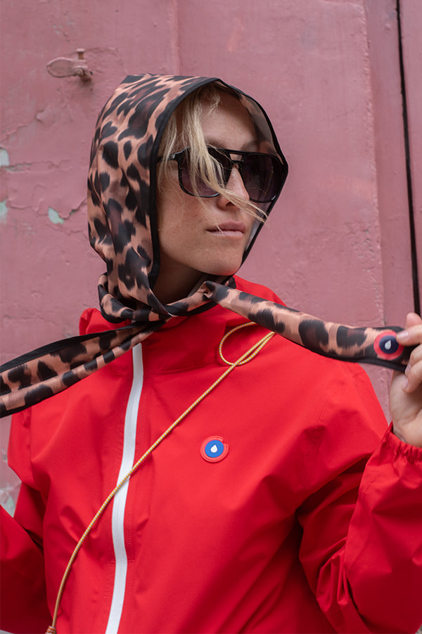 Flotte Leopard Rain Hood - The Mercantile London