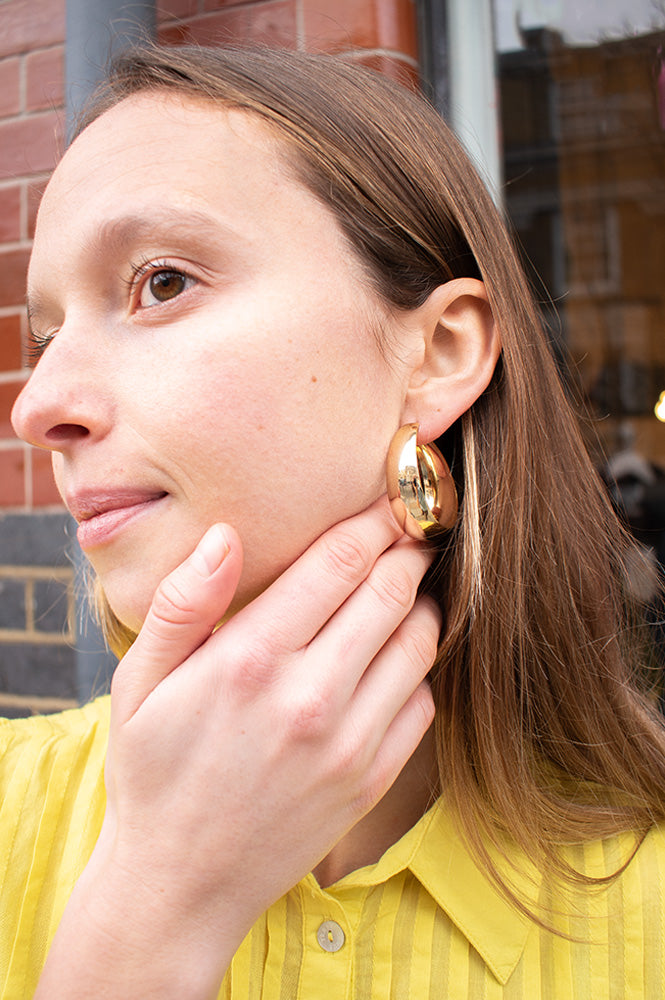 Amano 70's Vintage Hoops - The Mercantile London