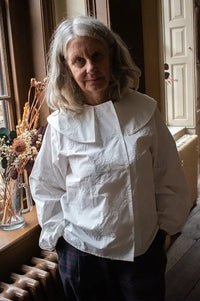 The Tiny Big Sister Embroidered Horse Blouse