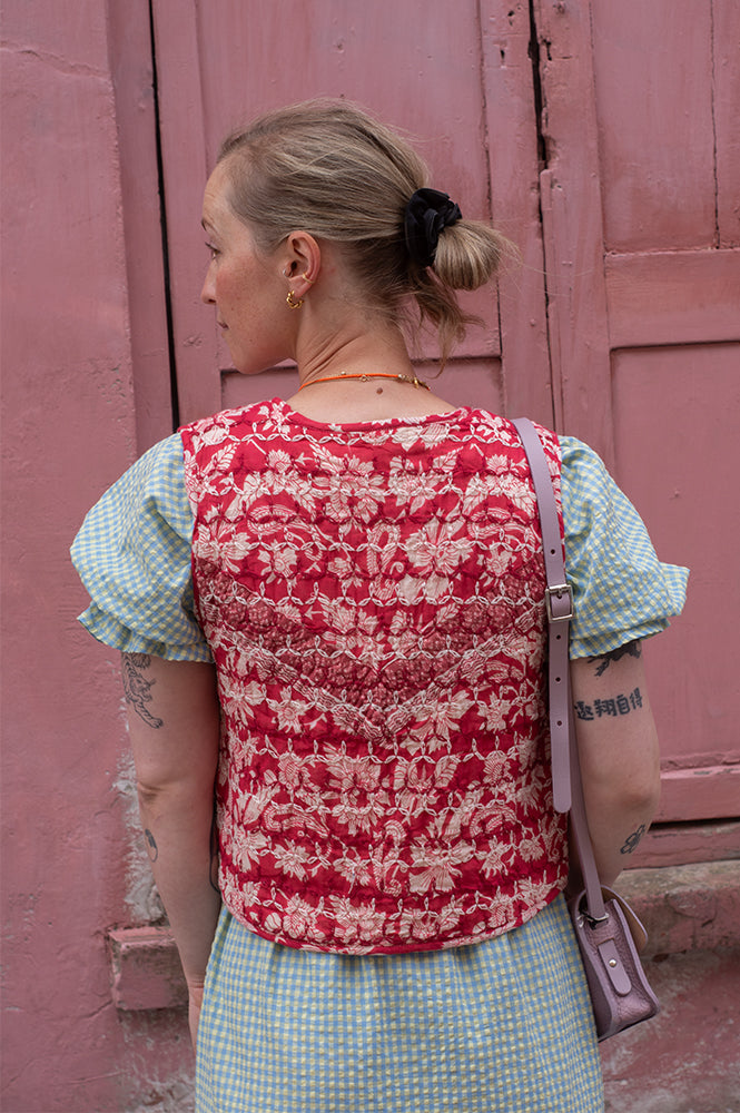 Maison Hotel Ulrikke Sangria Vest – The Mercantile London