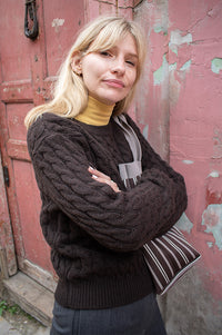 Maison Hotel Filippa Brown Jumper - The Mercantile London