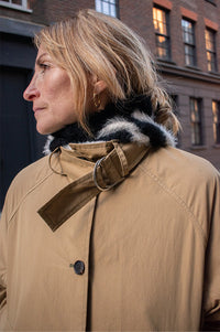 Bellerose Hubble Cropped Trench Coat