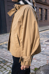 Bellerose Hubble Cropped Trench Coat