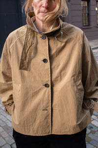 Bellerose Hubble Cropped Trench Coat