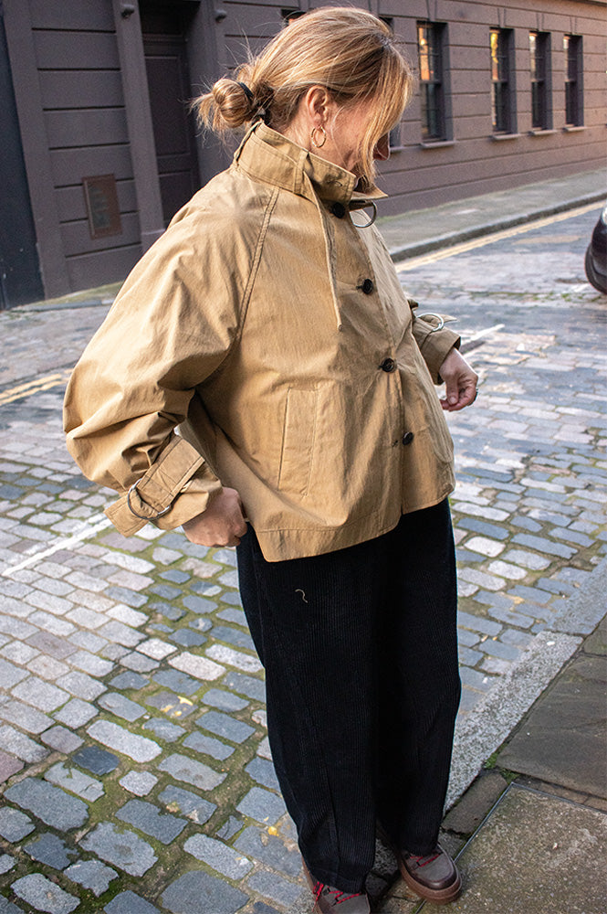 Bellerose Hubble Cropped Trench Coat