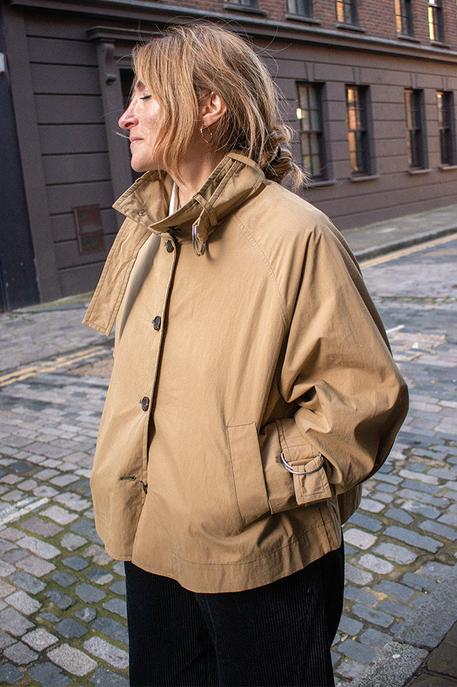 Bellerose Hubble Cropped Trench Coat