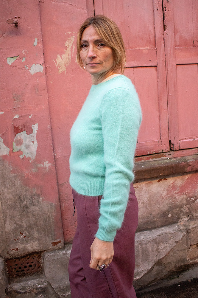 Bellerose Datti Iceberg Angora Jumper