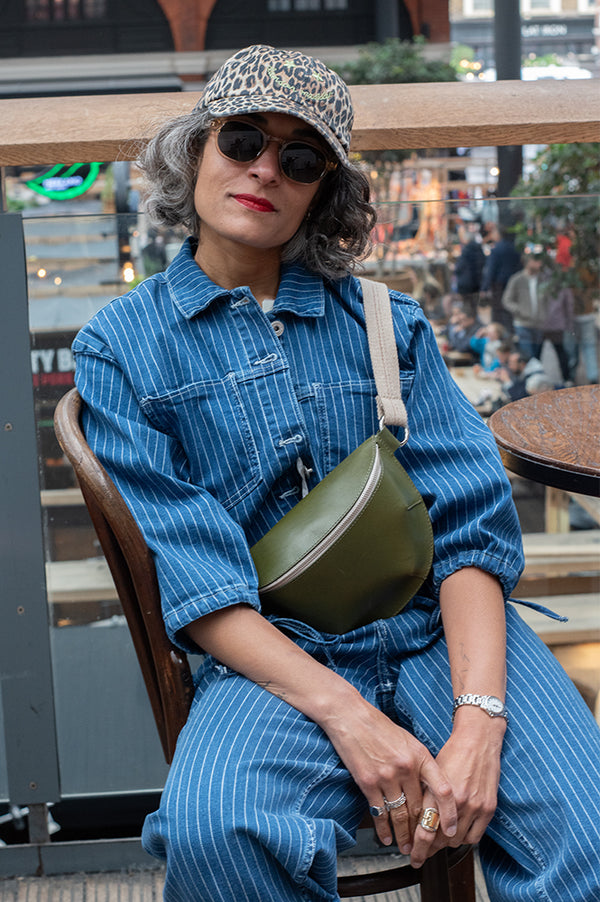 ICHI Cilk Denim Pinstripe Jacket - The Mercantile London