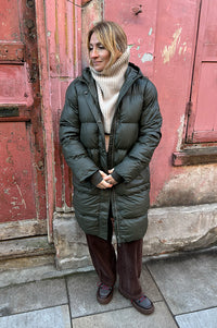 ICHI Fazun Forest Night Coat