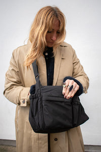 ICHI Adele Black Bag