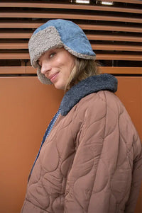 Kavu Fur Ball Fudd Blue Mirage Hat