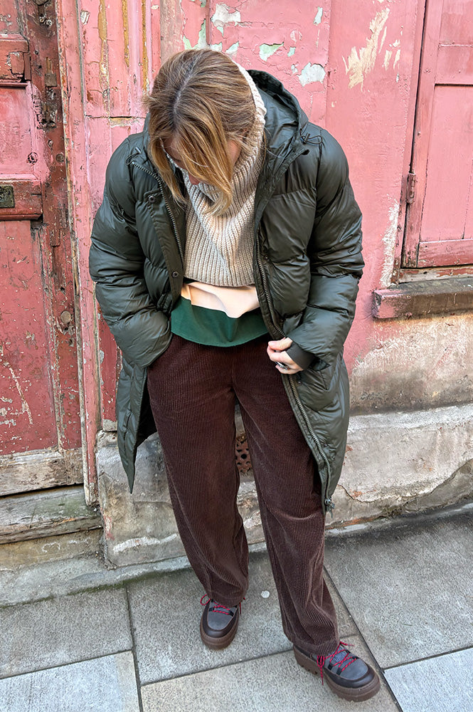 ICHI Fazun Forest Night Coat - The Mercantile London