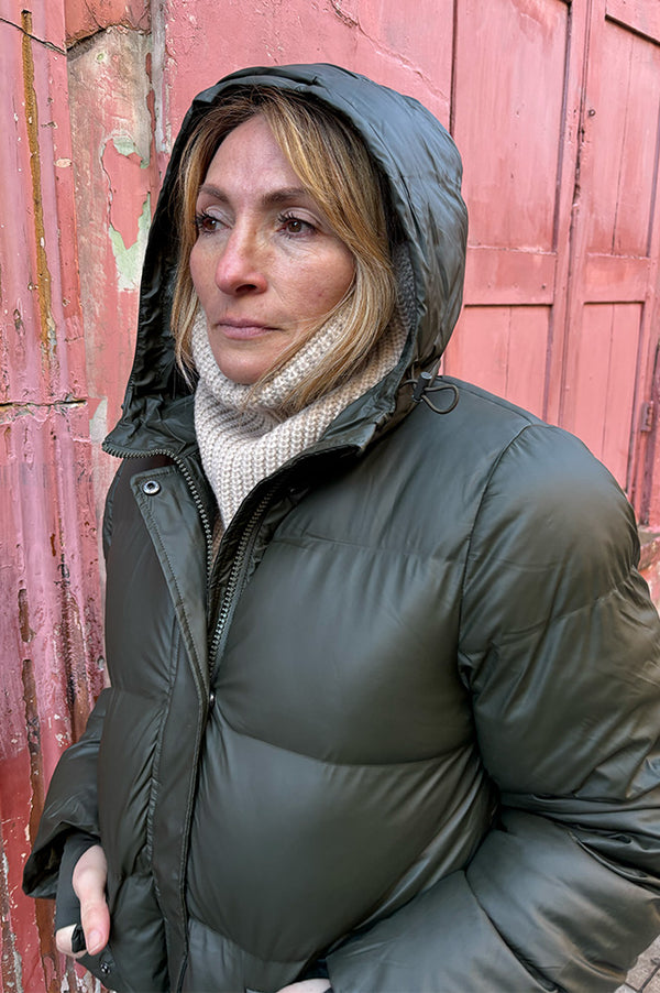 ICHI Fazun Forest Night Coat - The Mercantile London