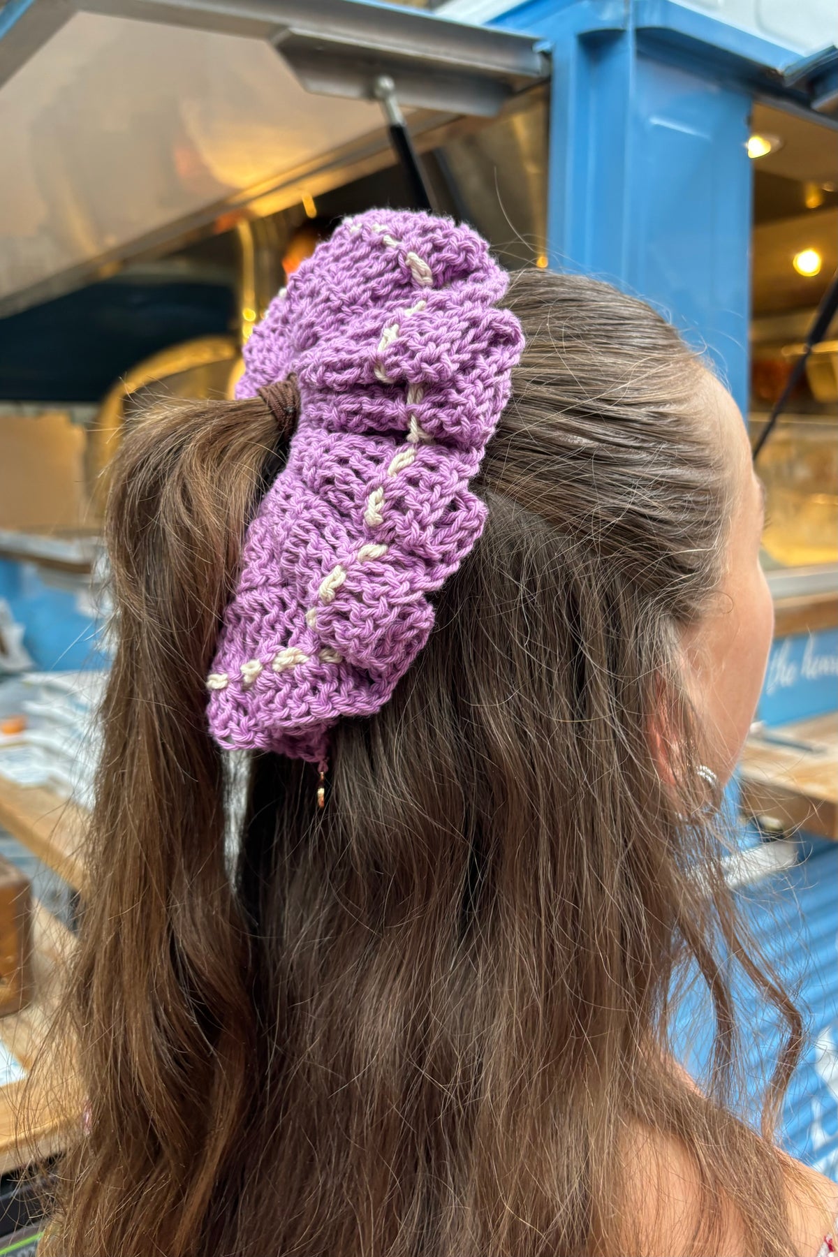 Courgette Dancer Scrunchie - The Mercantile London