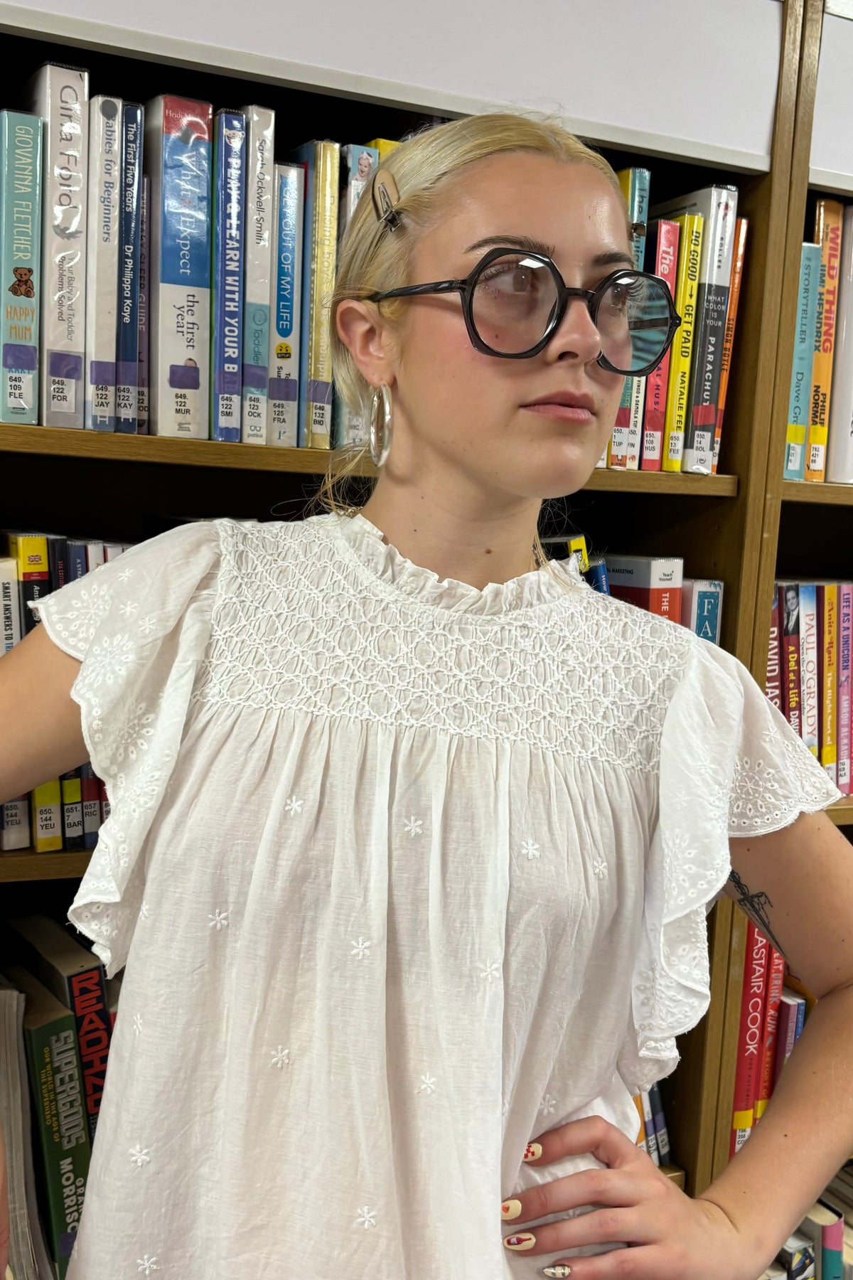 Edgy Smoke Reading Glasses - The Mercantile London