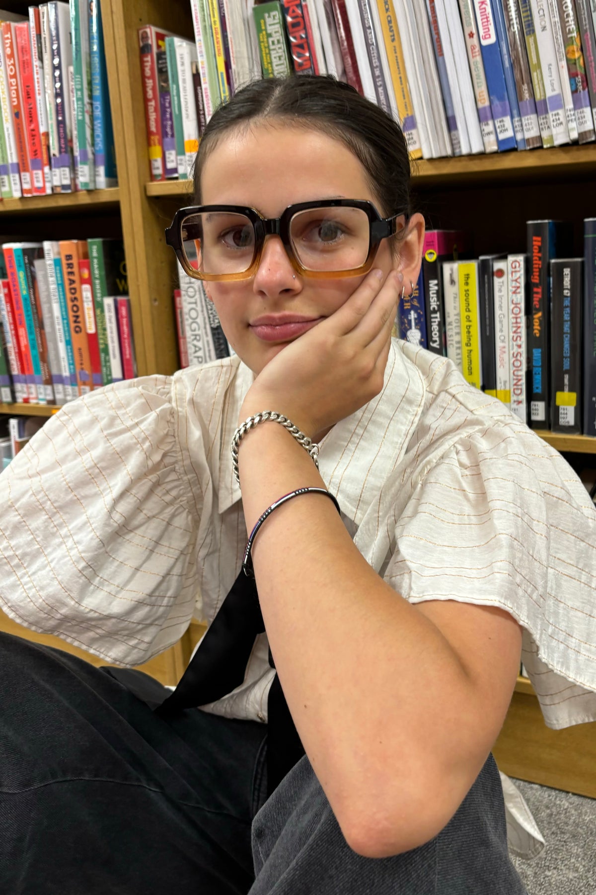 Square Black & Brown Reading Glasses - The Mercantile London