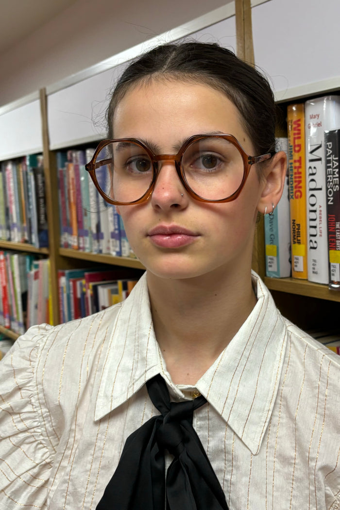 Edgy Brown Reading Glasses - The Mercantile London