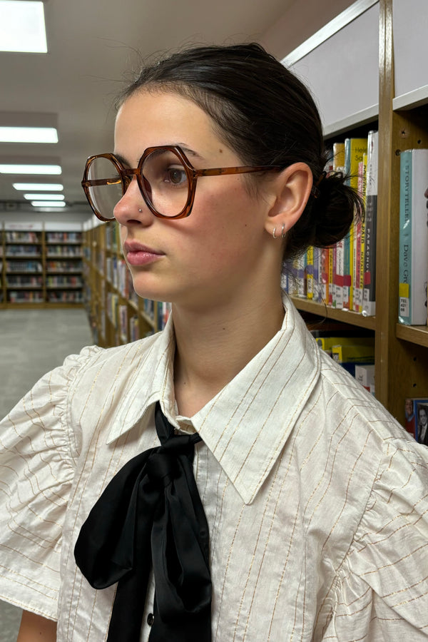 Edgy Brown Reading Glasses - The Mercantile London