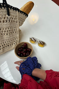 Courgette Violetta Scrunchie - The Mercantile London