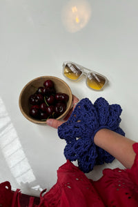 Courgette Violetta Scrunchie - The Mercantile London