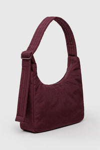 Baggu Mini Nylon Mahogany Shoulder Bag - The Mercantile London