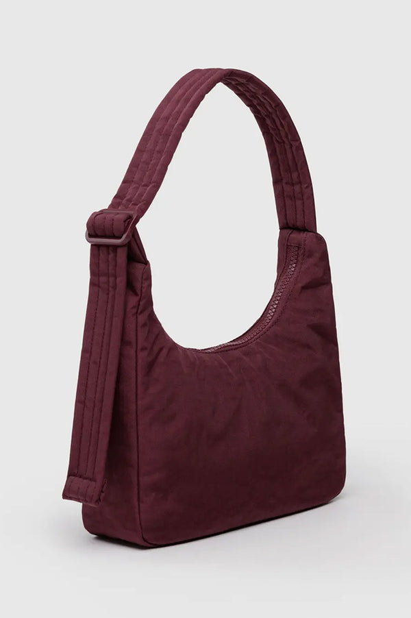 Baggu Mini Nylon Mahogany Shoulder Bag - The Mercantile London