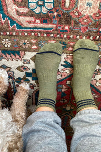 Le Bon Shoppe Girlfriend Sage Socks - The Mercantile London