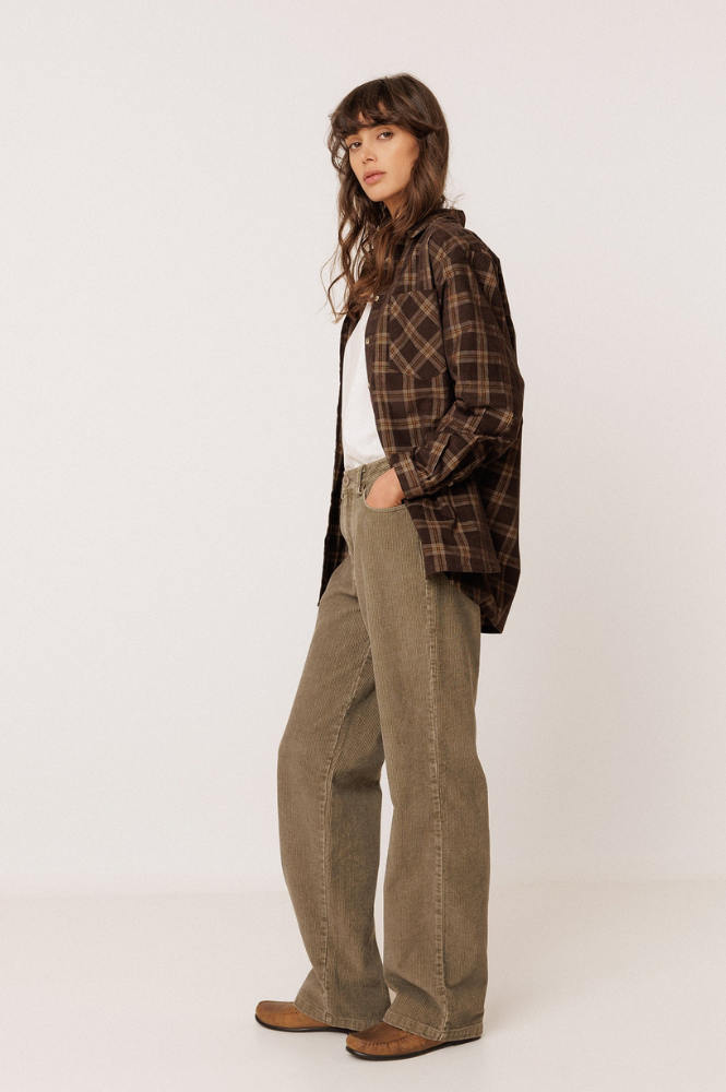 Indi & Cold Military Corduroy Jeans