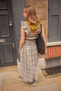 Indi & Cold Carbon Check Skirt - The Mercantile London