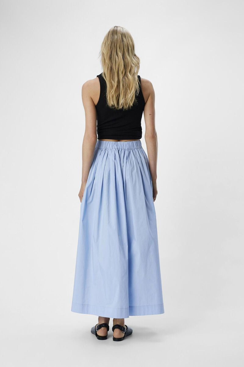 Object Paige Brunnera Blue Skirt - The Mercantile London