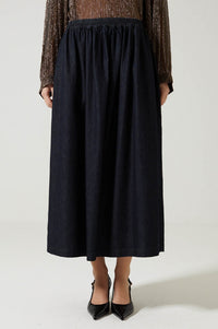 Charlie Joe Ines Black Denim Skirt - The Mercantile London