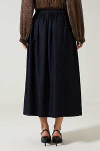 Charlie Joe Ines Black Denim Skirt - The Mercantile London