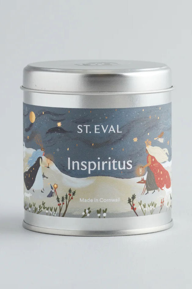 St. Eval Inspiritus Scented Tin Candle - The Mercantile London