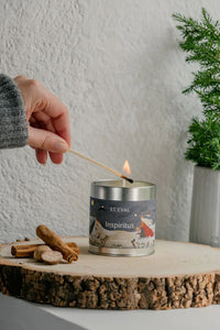 St. Eval Inspiritus Scented Tin Candle - The Mercantile London