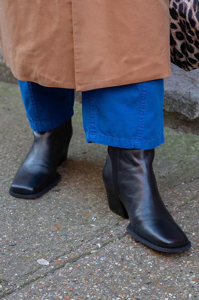 Pavement Isabell Black Boots - The Mercantile London