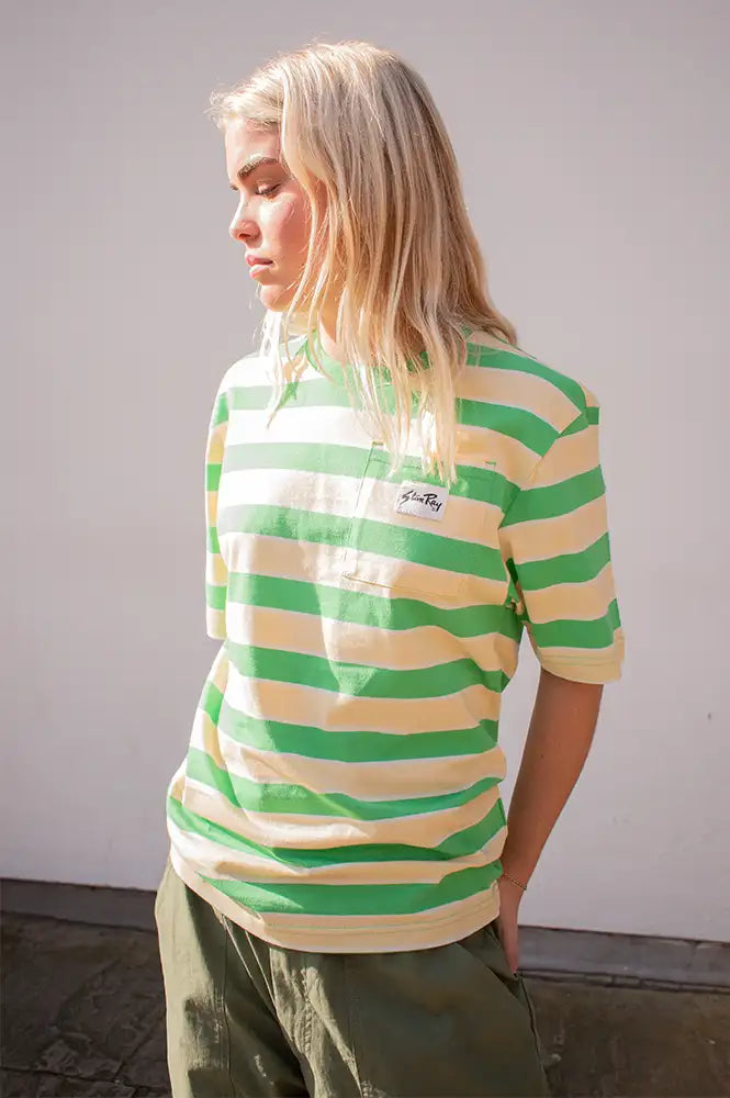 Stan Ray Island Green And Sunlight Top - The Mercantile London