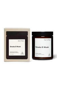 Earl of East Smoke & Musk Candle - The Mercantile London