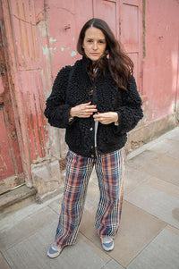 Leon & Harper Vyvian Black Coat - The Mercantile London