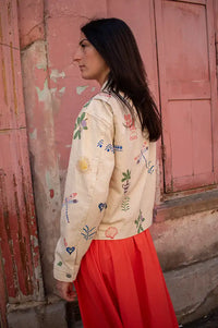 Object Jally Humus printed Jacket - The Mercantile London