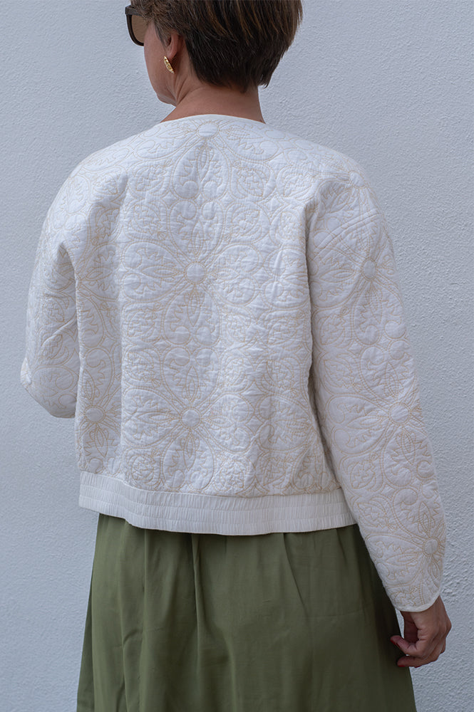 Maison Hotel Boticcelli Tesela Ivory Jacket - The Mercantile London