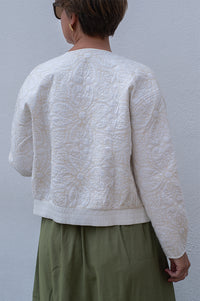 Maison Hotel Boticcelli Tesela Ivory Jacket - The Mercantile London