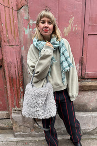 Bellerose Fancy Jadette Cropped Crewneck Sweatshirt