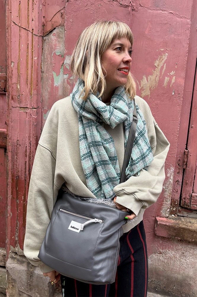 Bellerose Fancy Jadette Cropped Crewneck Sweatshirt