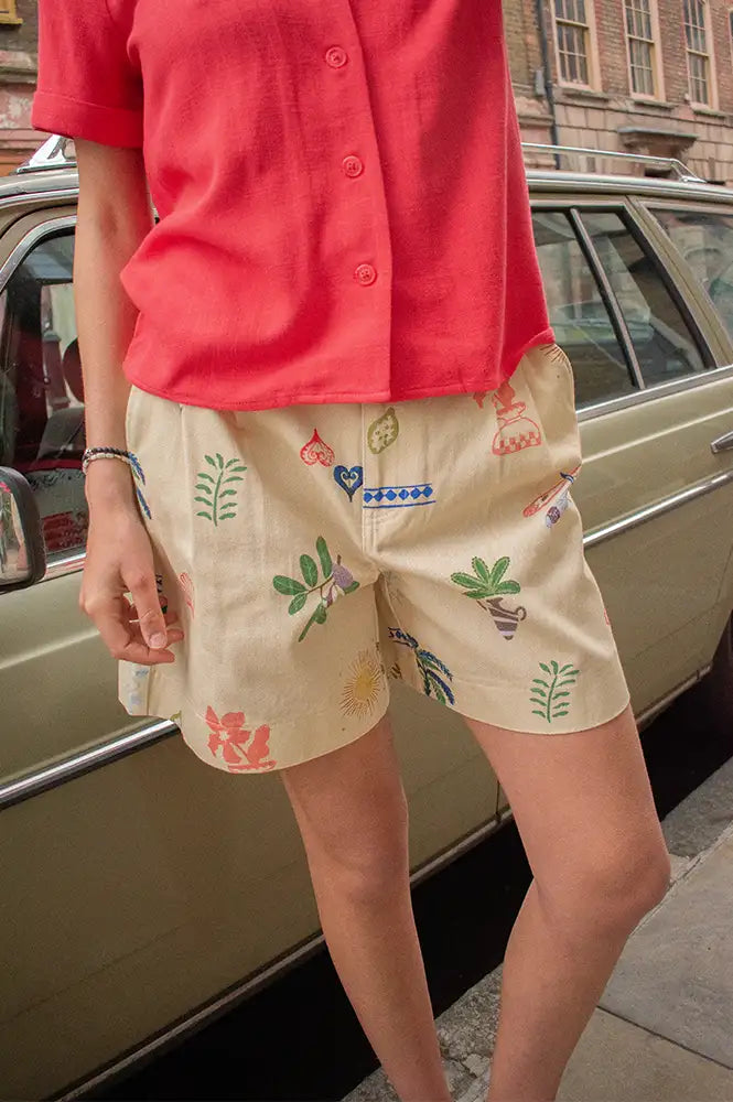 Object Jally Humus Printed Shorts - The Mercantile London