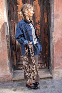 Sister Jane Libra Denim Stripe Overshirt