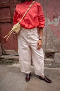 Second Female Reece Crystal Pink Barrel Leg Jeans