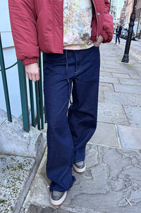 Numph Brooklyn HR Dark Blue Denim Jeans